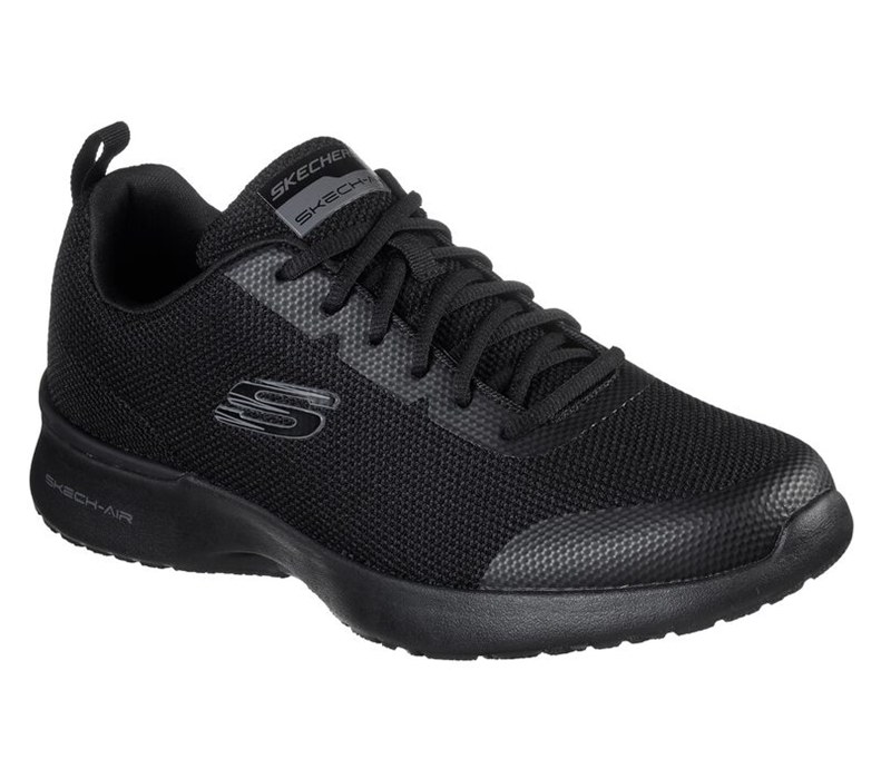 Skechers Herr Svarta Sneakers - Skech-Air Dynamight - Winly - Sverige (EMDRX-0362)